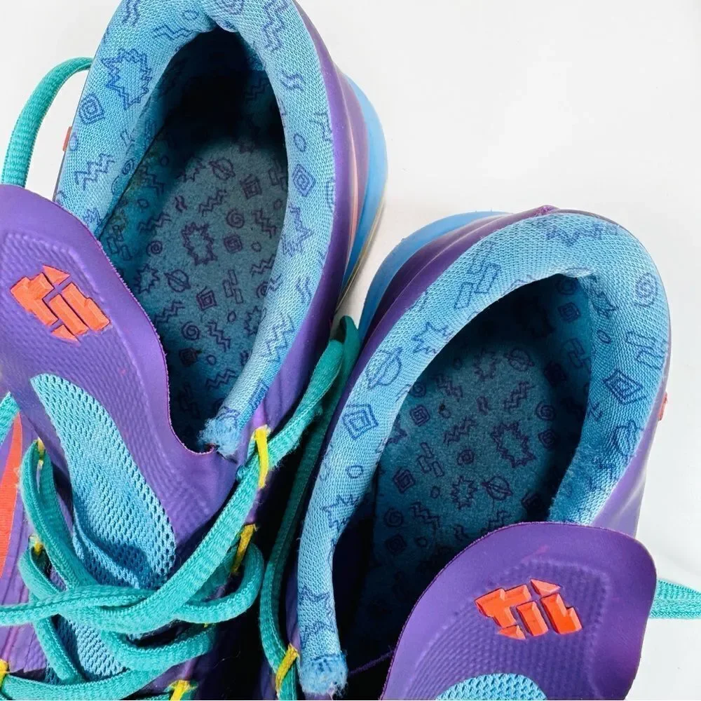 Nike KD Kevin Durant Rugrats Sneakers Metallic Purple 5.5Y Big‎ Kids 599477-500